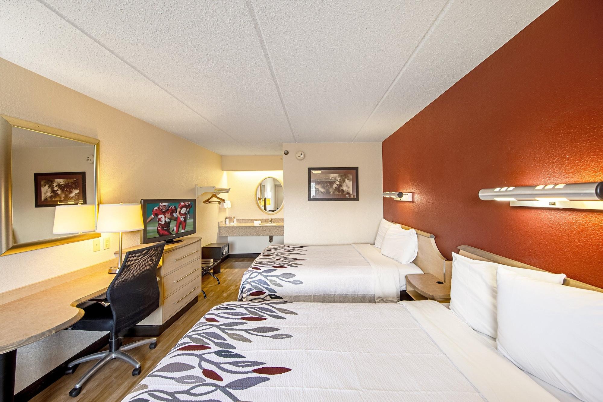 Red Roof Inn Джонсон Сити Экстерьер фото