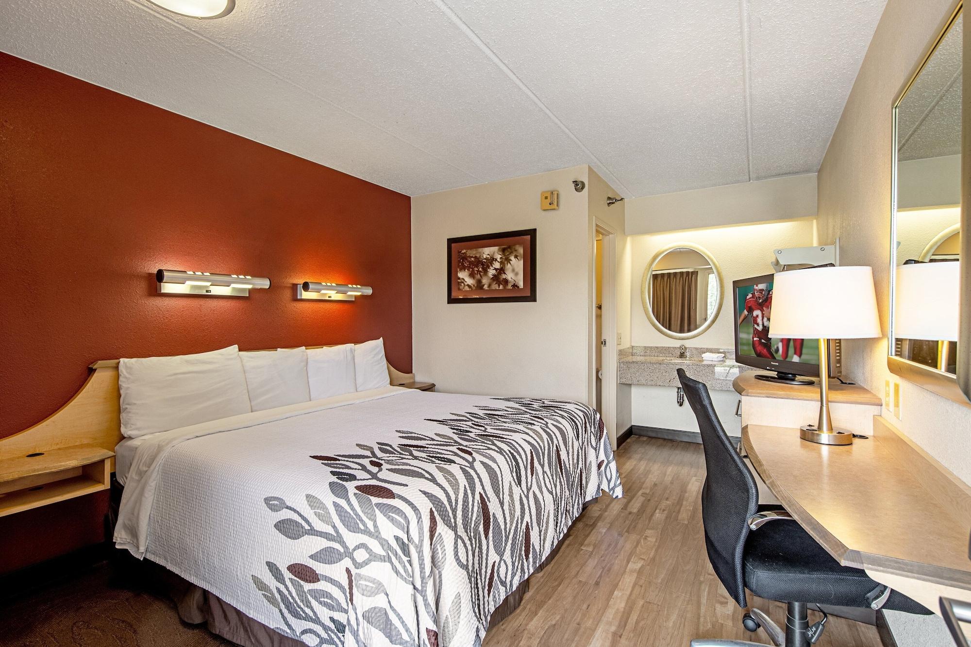 Red Roof Inn Джонсон Сити Экстерьер фото