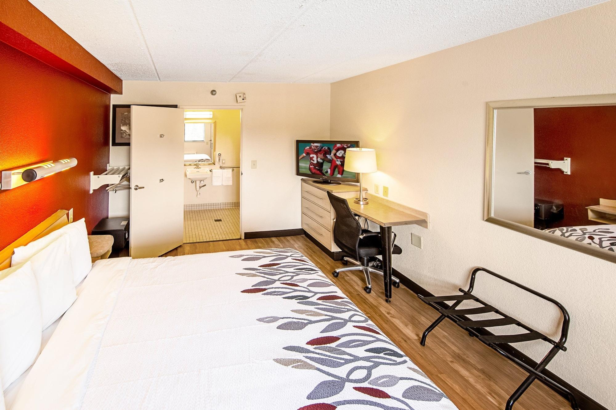 Red Roof Inn Джонсон Сити Экстерьер фото
